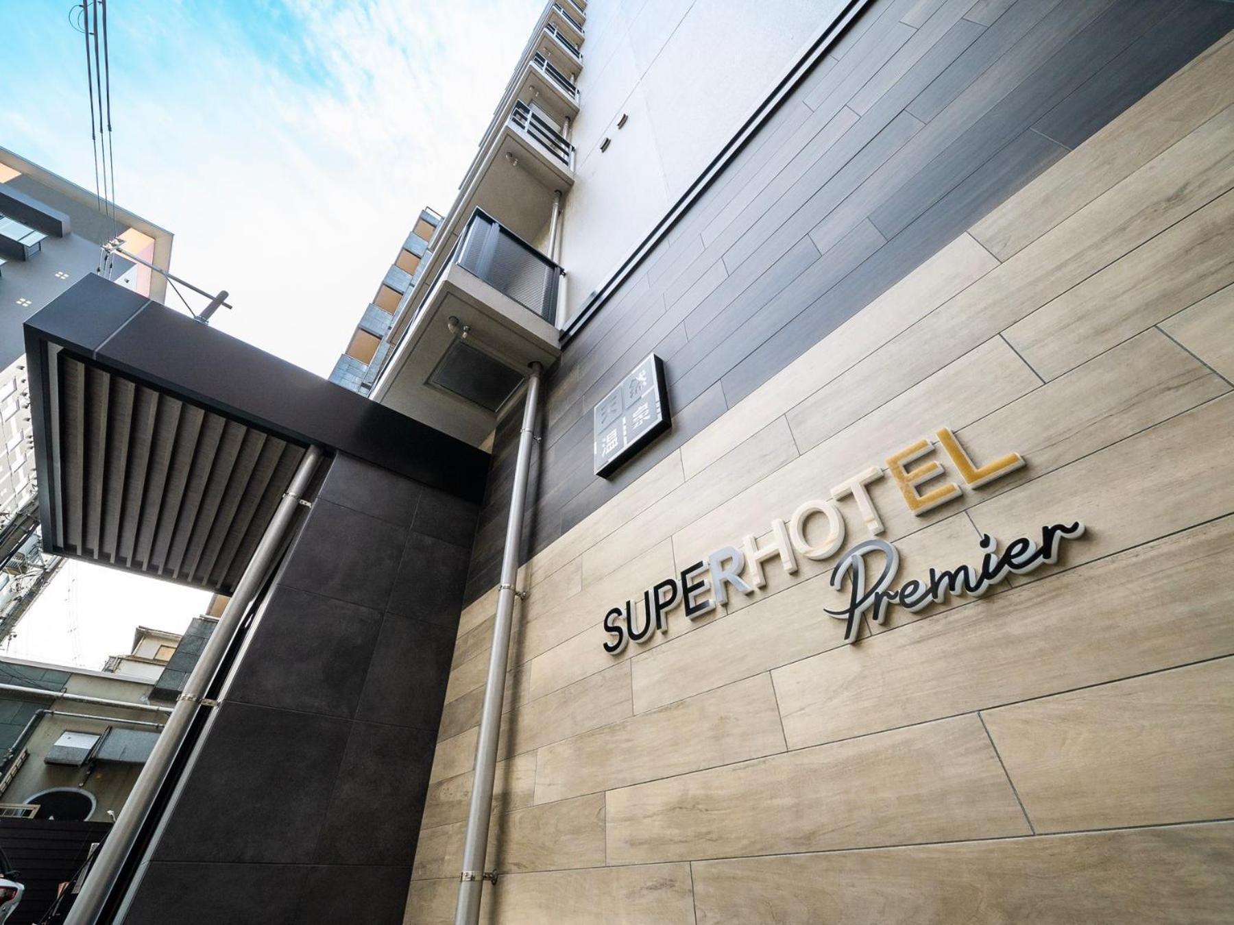 Super Hotel Premier Namba Shinsaibashi Natural Hot Spring Osaka Zewnętrze zdjęcie