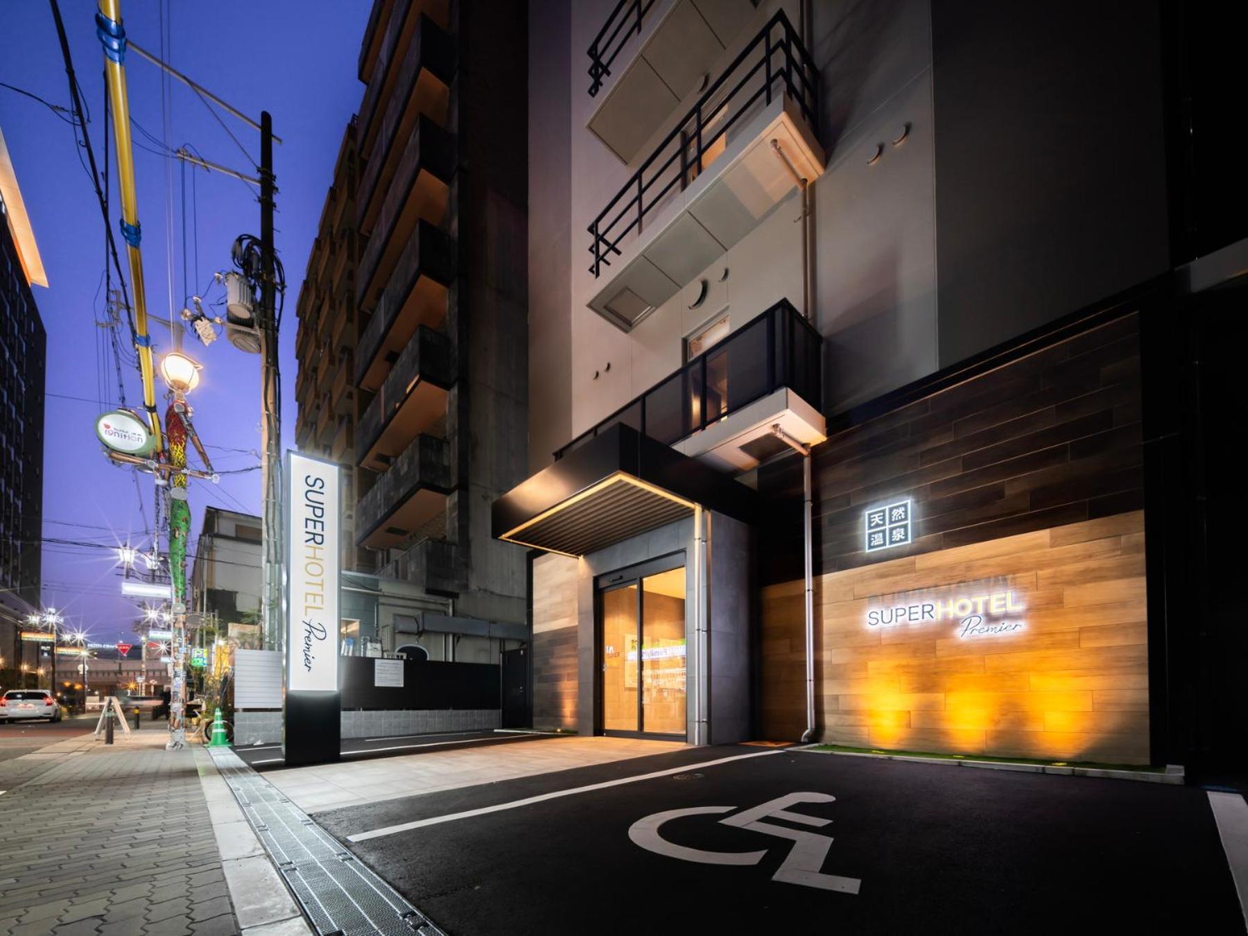 Super Hotel Premier Namba Shinsaibashi Natural Hot Spring Osaka Zewnętrze zdjęcie