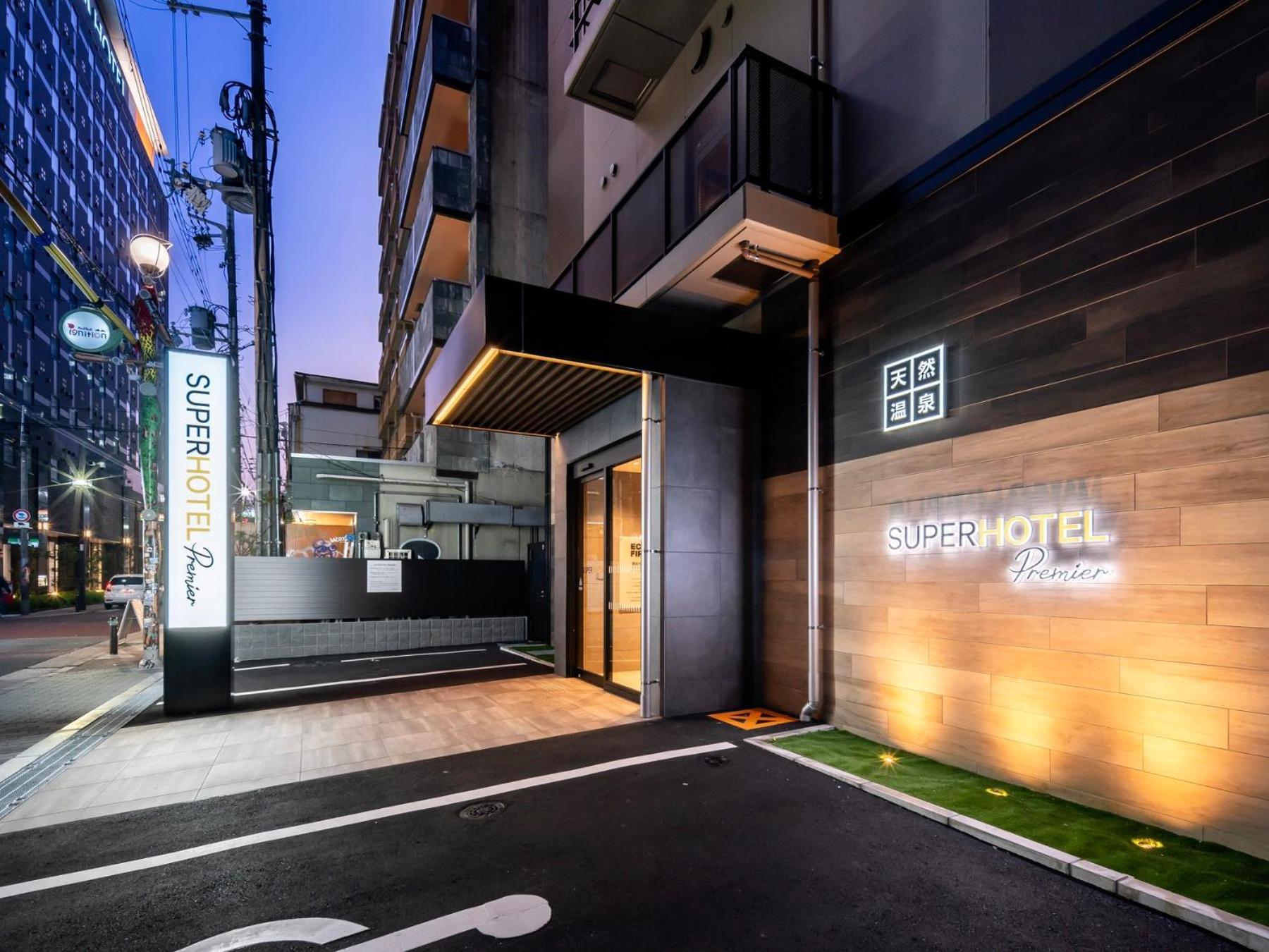 Super Hotel Premier Namba Shinsaibashi Natural Hot Spring Osaka Zewnętrze zdjęcie